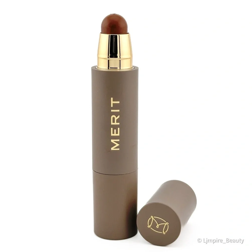 Umber 🆕 MERIT The Minimalist Perfecting Complexion Foundation & Concealer Stick - Picture 4 of 7